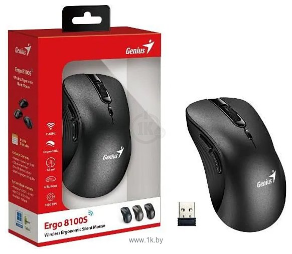 Фотографии Genius Ergo 8100S black