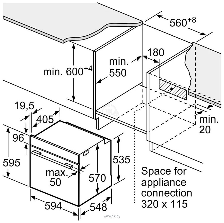 Фотографии Bosch Serie 4 HBA534ES3