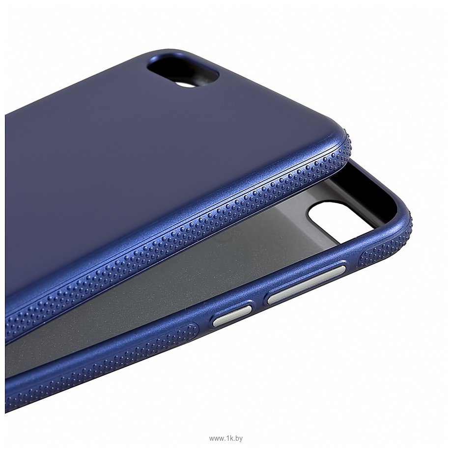 Фотографии Case Deep Matte v.2 для Huawei Y5 Prime (2018) (синий)