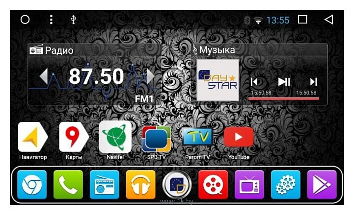 Фотографии Daystar DS-7006HD Ssang Yong Actyon 2014+ 9" ANDROID 8