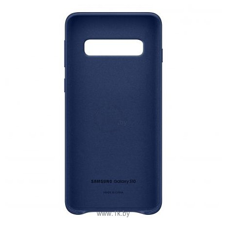Фотографии Samsung Leather Cover для Samsung Galaxy S10 (синий)