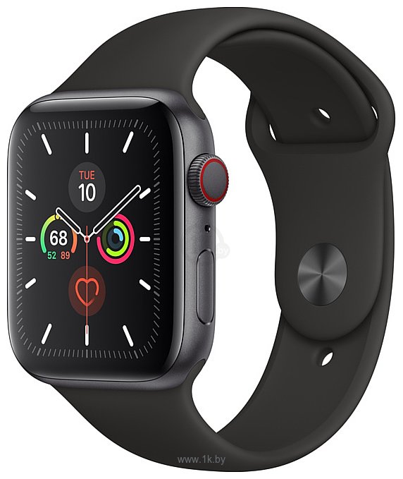 Фотографии Apple Watch Series 5 44mm GPS + Cellular Aluminum Case with Sport Band