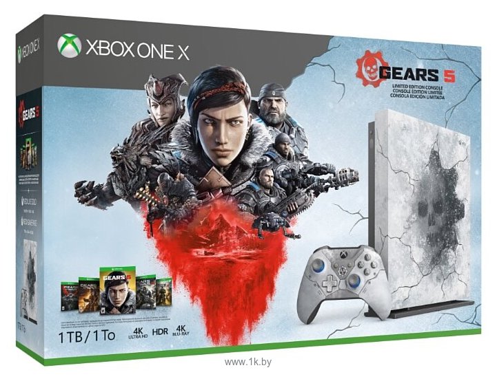 Фотографии Microsoft Xbox One X Gears 5 Limited Edition