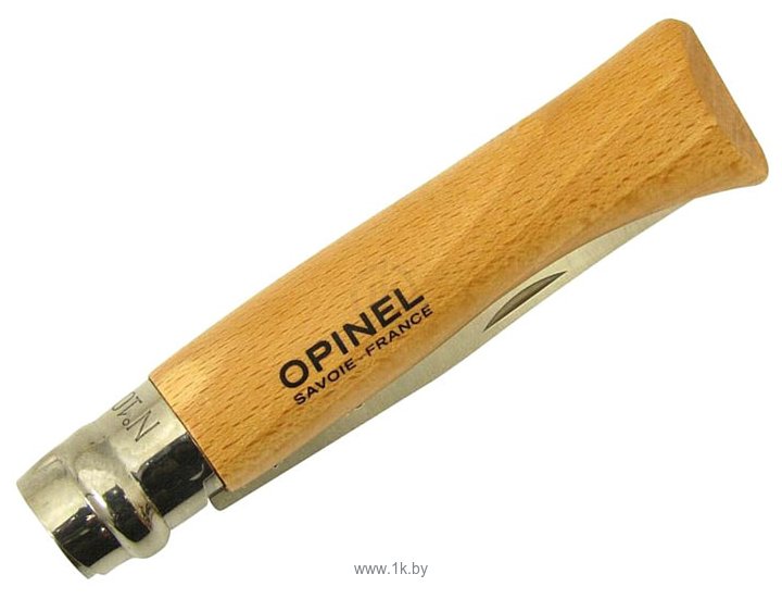 Фотографии Opinel N°8, нержавеющая сталь, оливковое дерево