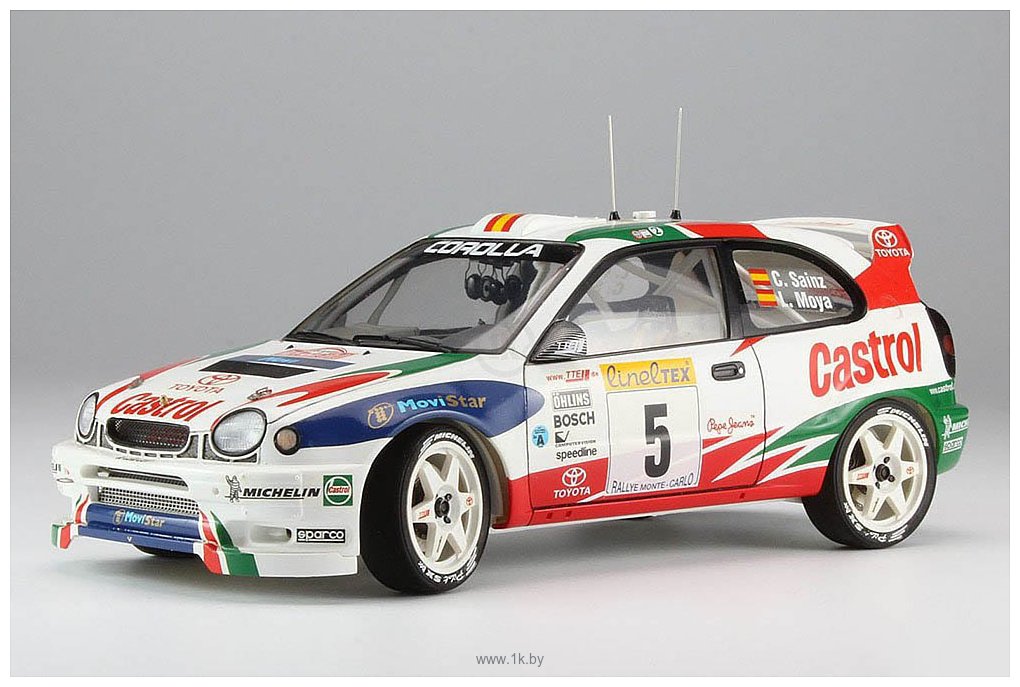 Фотографии Hasegawa Toyota Corolla WRC 1998 Monte Carlo Rally Winner LE 1/24 20266