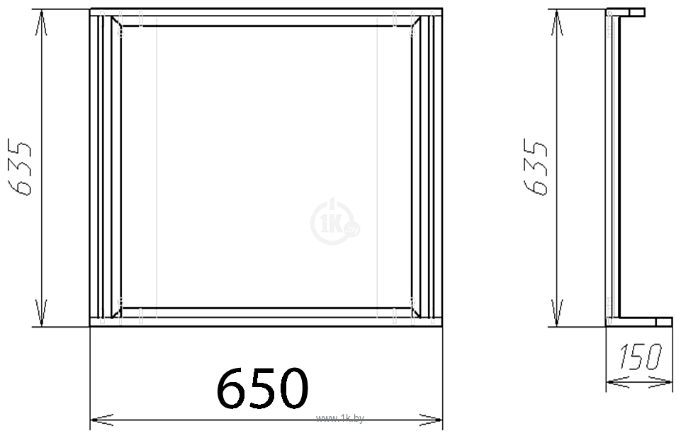 Фотографии Гамма  Люкс 4 63.5x65 (камень темный)