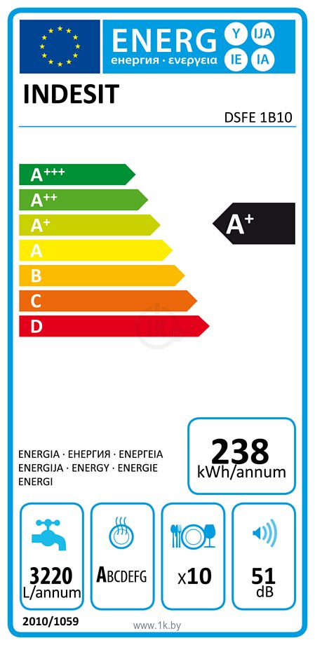 Фотографии Indesit DSFE 1B10