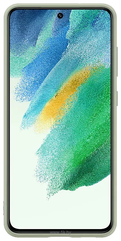 Фотографии Samsung Silicone Cover S21 FE (оливковый)