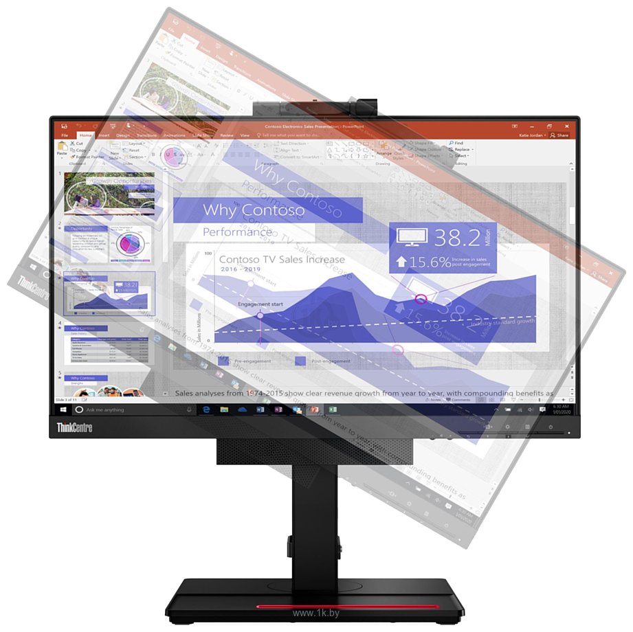 Фотографии Lenovo ThinkCentre Tiny-In-One 24 Gen 4 11GCPAR1EU