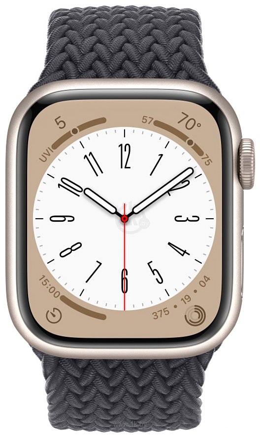 Фотографии Apple Watch Series 8 45 мм (алюминиевый корпус, ремешок-пряжка)