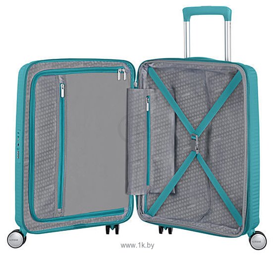 Фотографии American Tourister SoundBox Turquoise Tonic 55 см