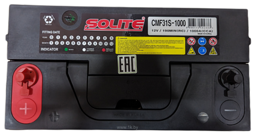 Фотографии Solite CMF 31S-1000 (120Ah) шпилька американский стандарт