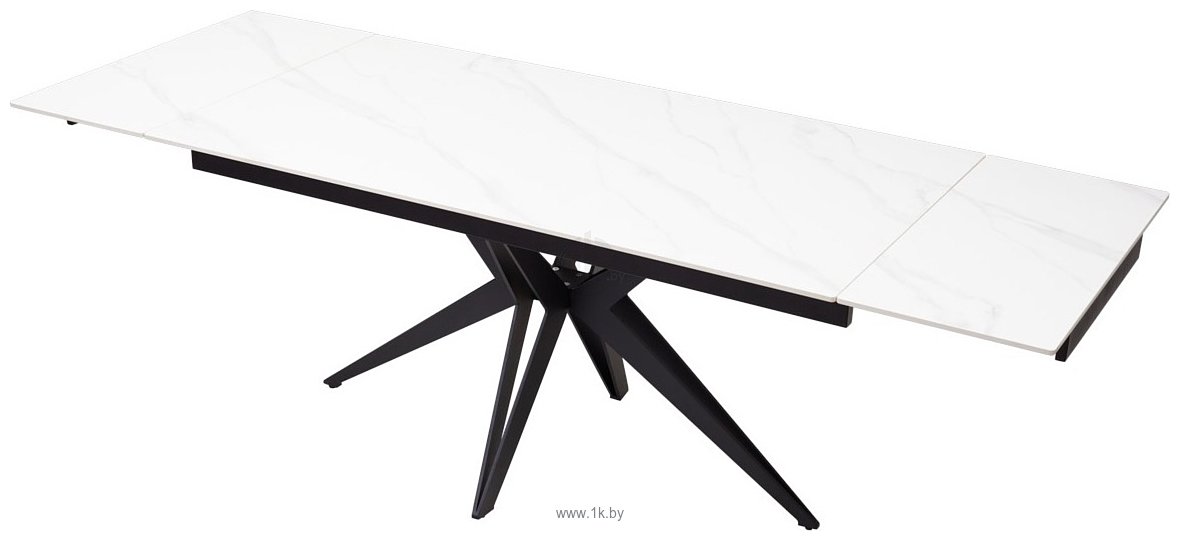 Фотографии M-City Forio 160 Matt 614M04285 (White Marble Solid Ceramic/Black)