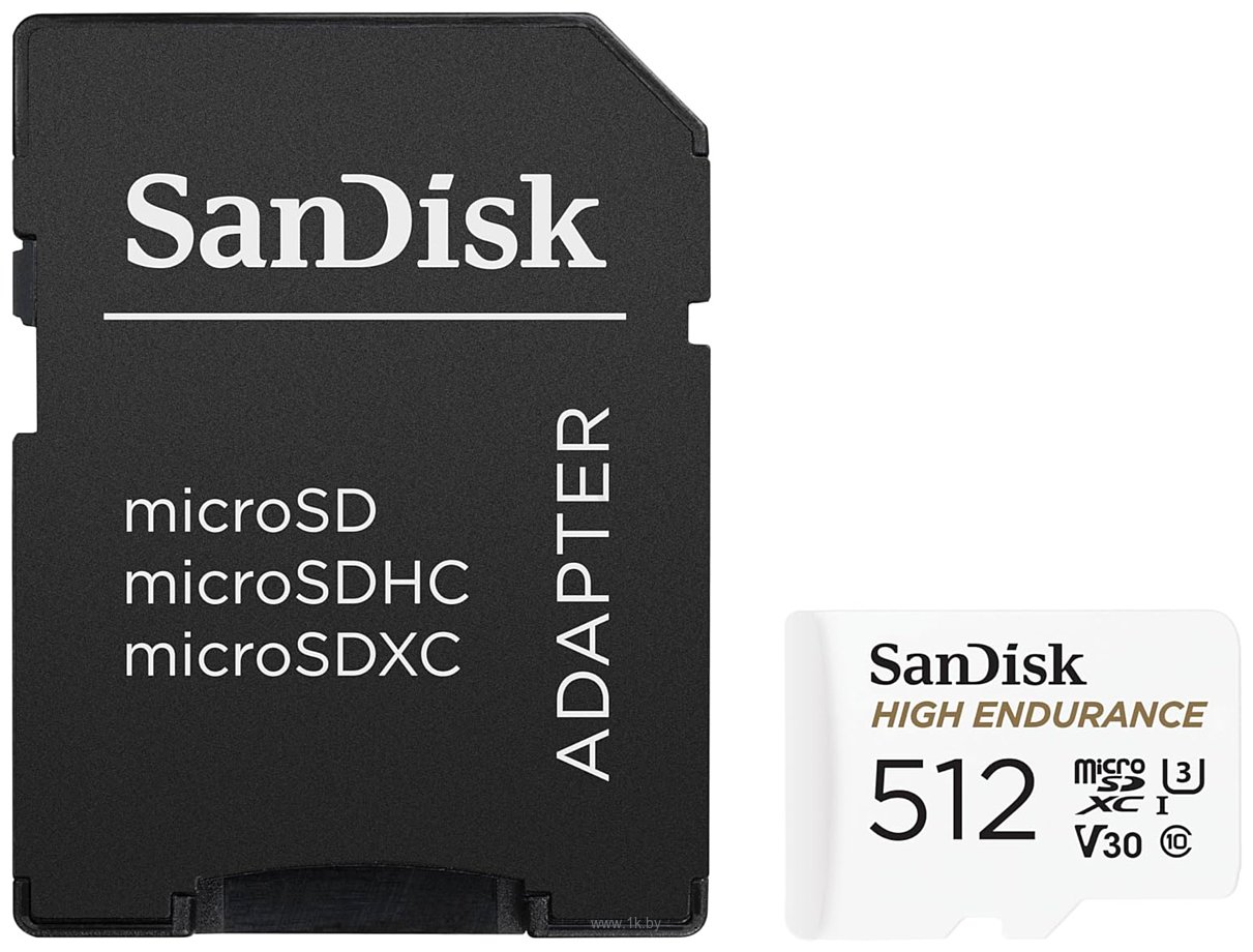 Фотографии SanDisk High Endurance microSDXC SDSQQNR-512G-GN6IA 512GB