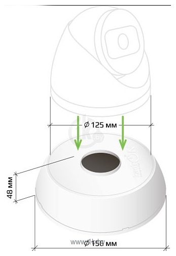 Фотографии Kadron JB2-125W монтажный короб