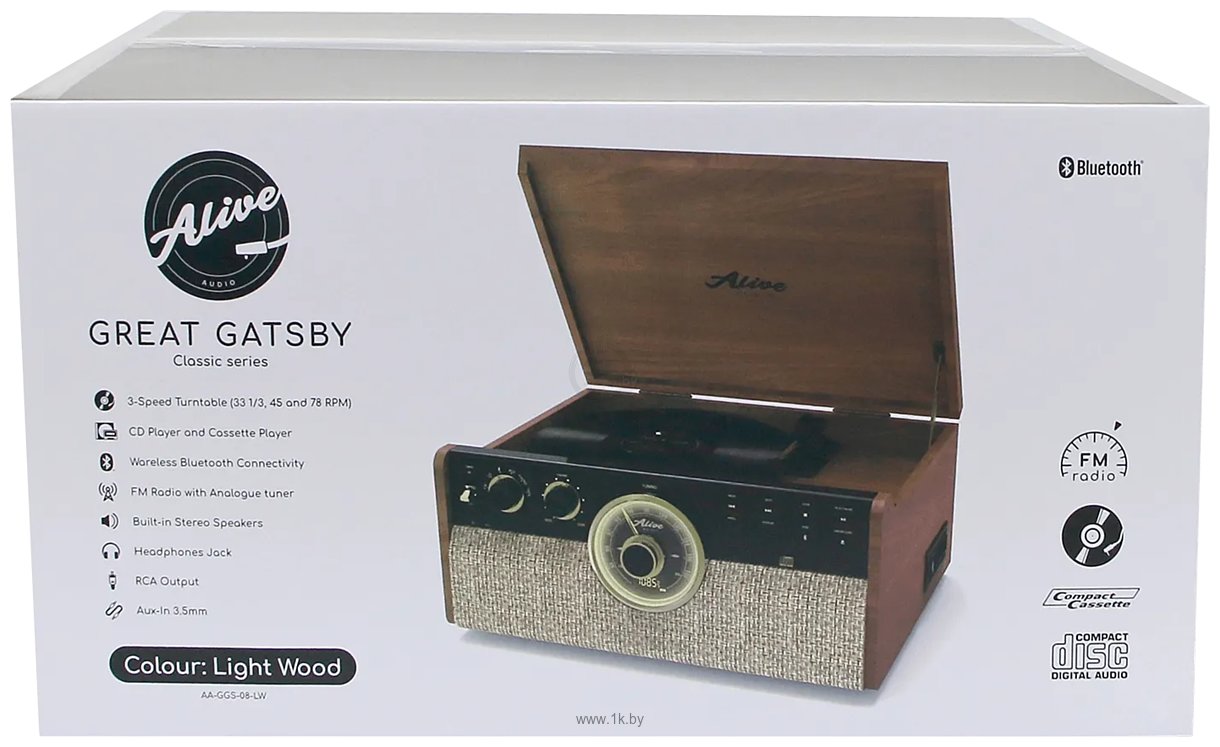 Фотографии Alive Audio Great Gatsby Light Wood AA-GGS-08-LW