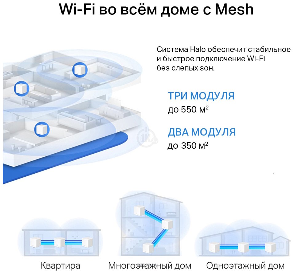 Фотографии Mercusys Halo H60X (3 шт)