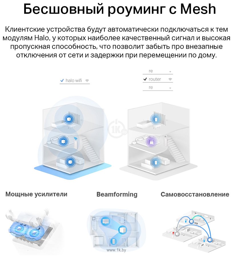 Фотографии Mercusys Halo H60X (3 шт)