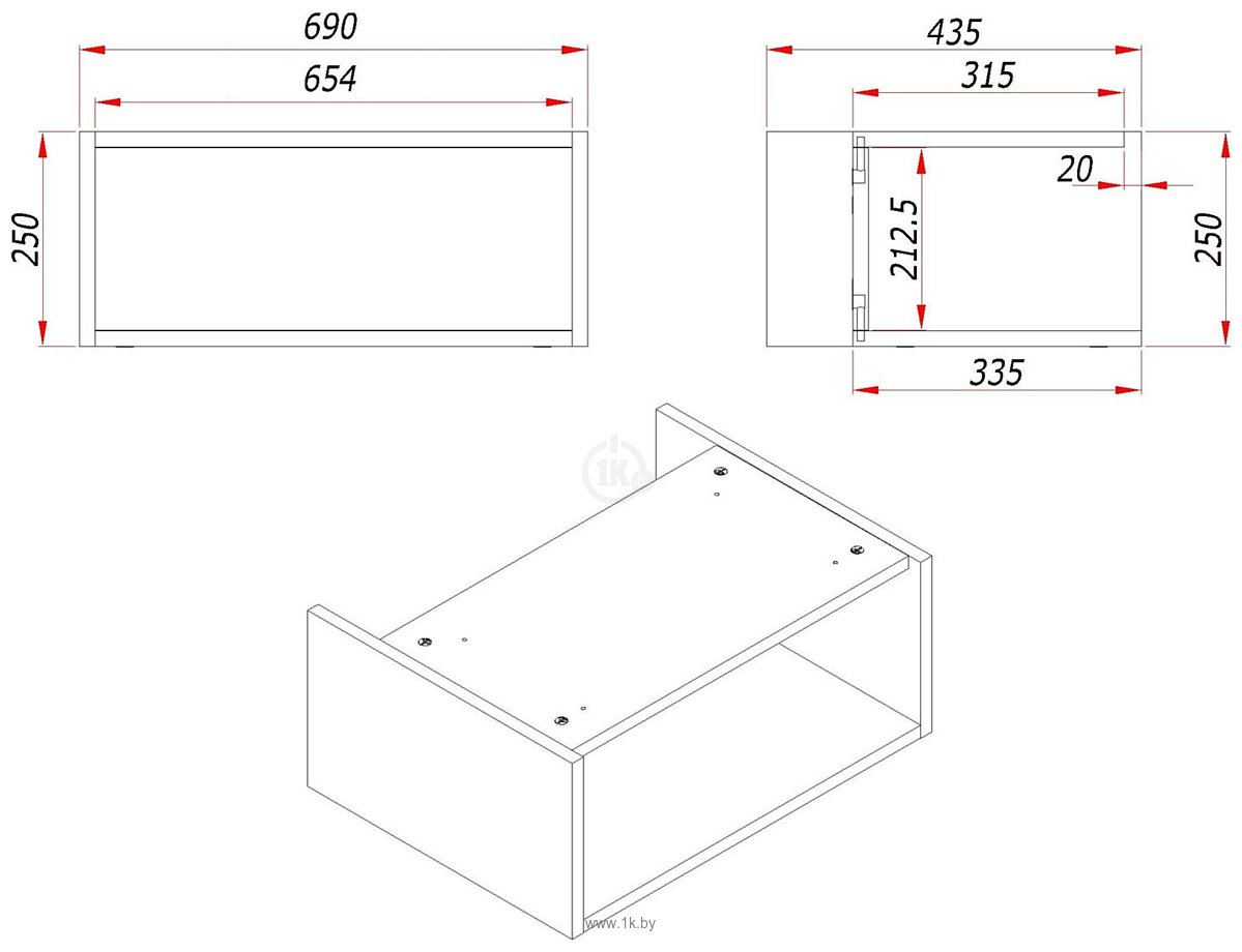 Фотографии ЗОВ Кито-2 70 (аттик/белый матовый)