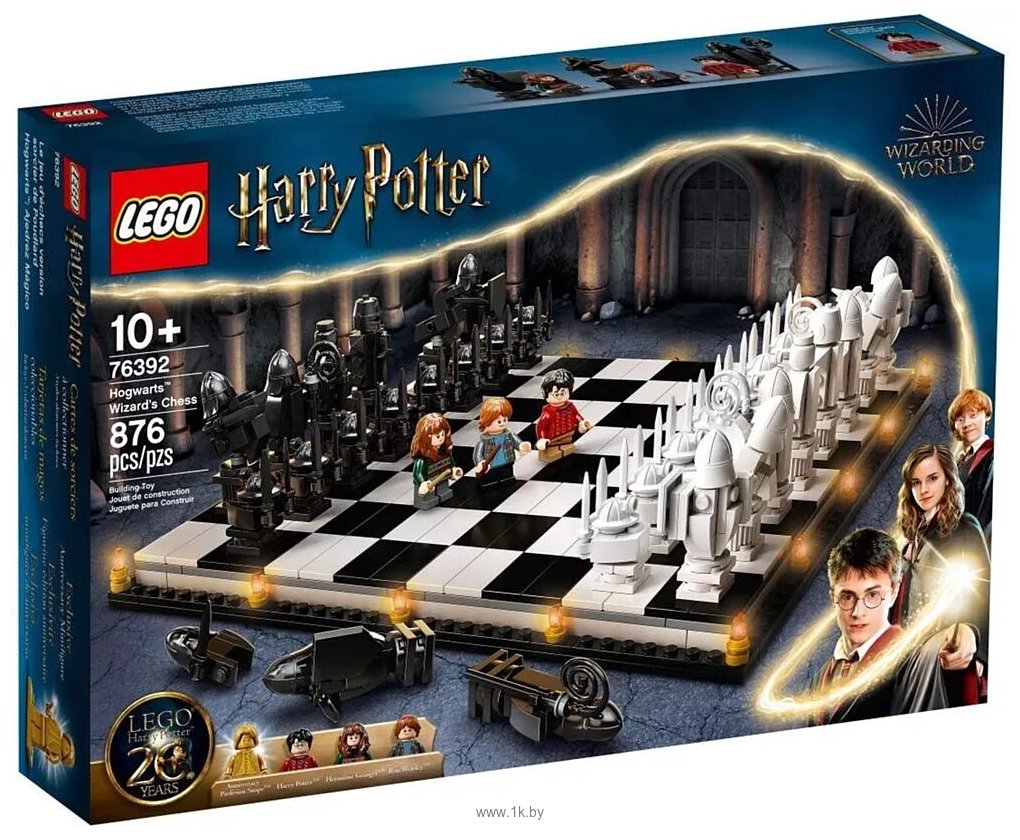 Фотографии LEGO Harry Potter Хогвартс: Волшебные шахматы 76392 Фотографии LEGO Harry Potter Хогвартс: Волшебные шахматы 76392