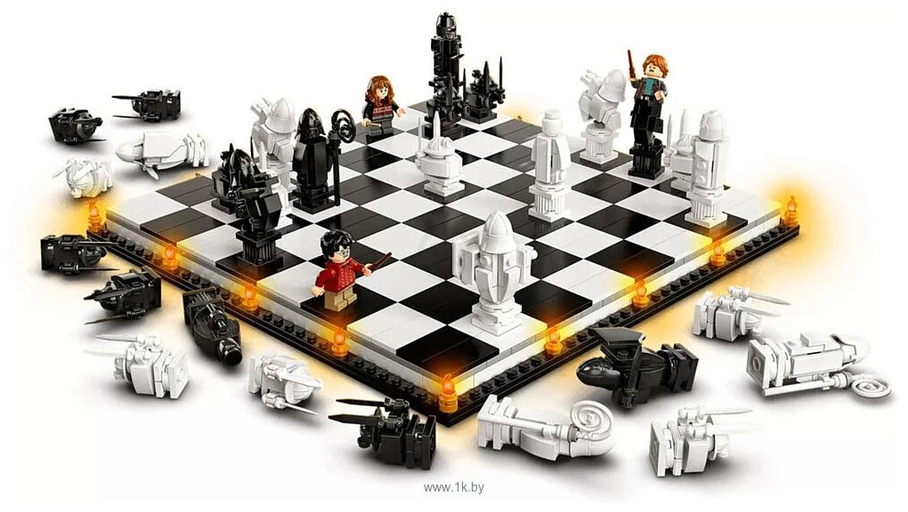 Фотографии LEGO Harry Potter Хогвартс: Волшебные шахматы 76392 Фотографии LEGO Harry Potter Хогвартс: Волшебные шахматы 76392