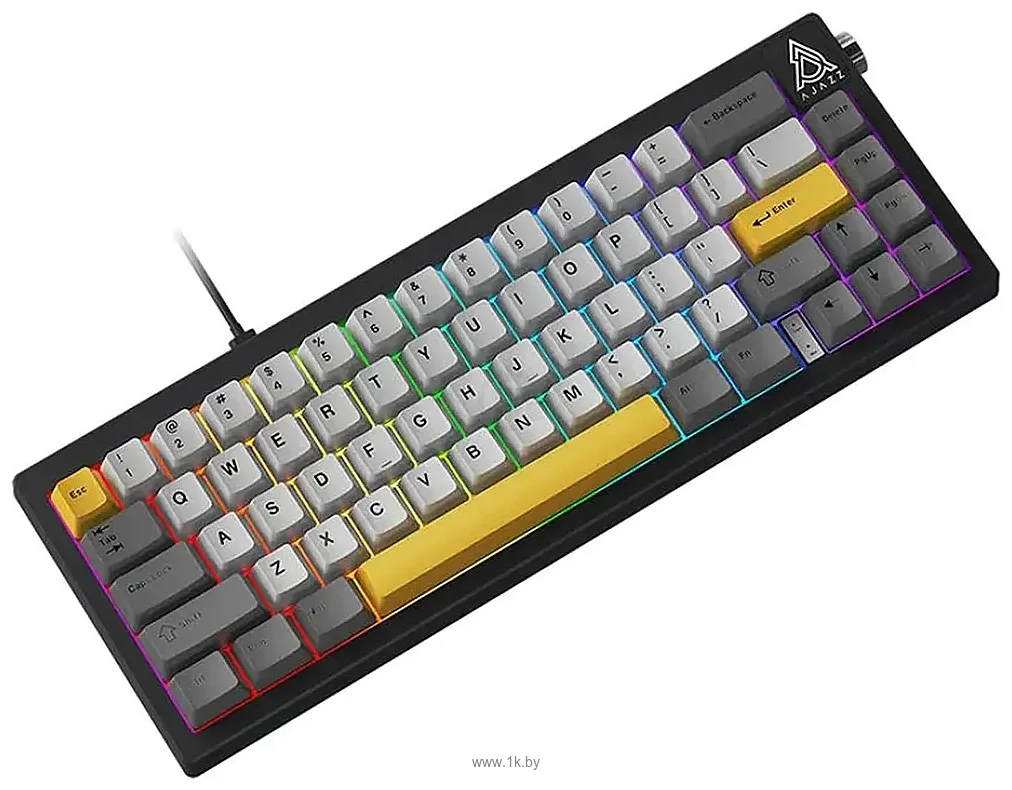 Фотографии Ajazz AK650 Wired gray/white/yellow, Ajazz Bright Moon Фотографии Ajazz AK650 Wired gray/white/yellow, Ajazz Bright Moon