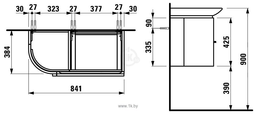 Фотографии Laufen Case 401532