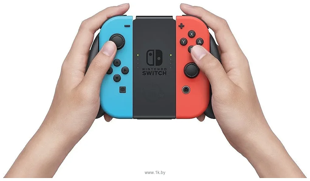 Фотографии Nintendo Switch (с неоновыми Joy-Con)