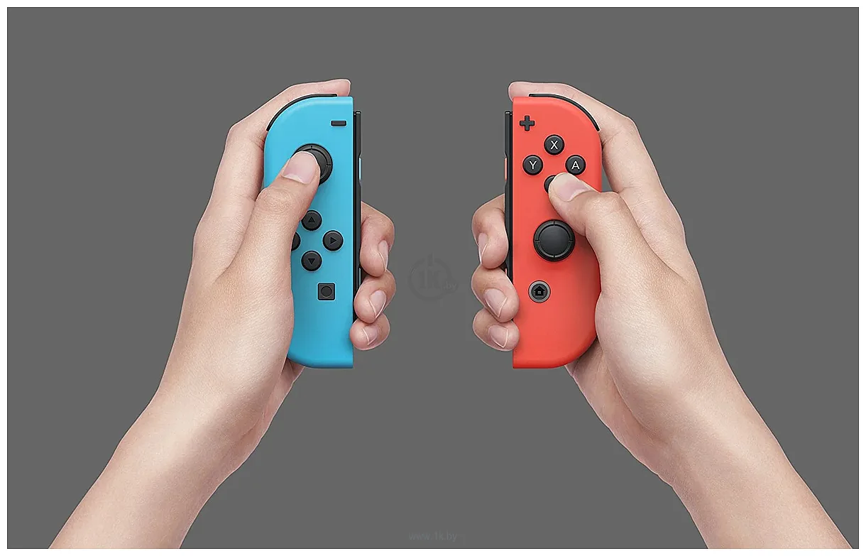Фотографии Nintendo Switch (с неоновыми Joy-Con)