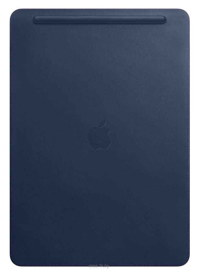 Фотографии Apple Leather Sleeve for 12.9 iPad Pro Midnight Blue (MQ0T2)
