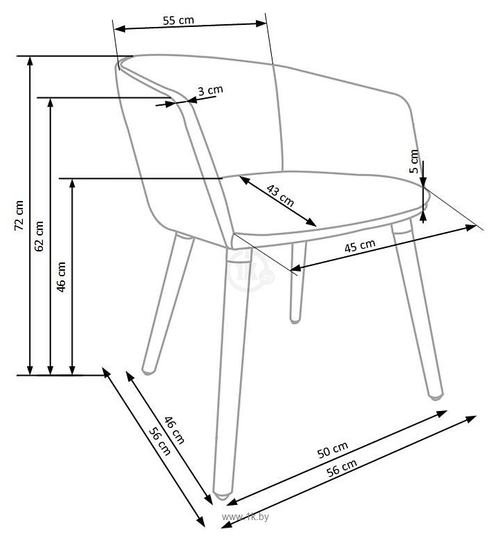 Фотографии Halmar K266 (бежевый)