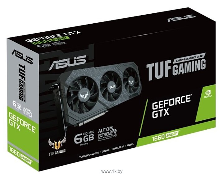 Фотографии ASUS TUF GeForce GTX 1660 SUPER Gaming X3