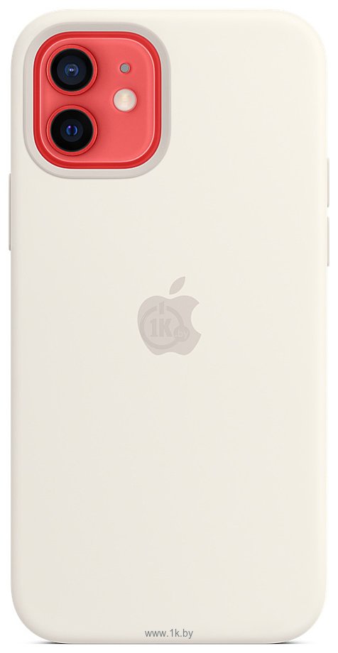 Фотографии Apple MagSafe Silicone Case для iPhone 12/12 Pro (белый)
