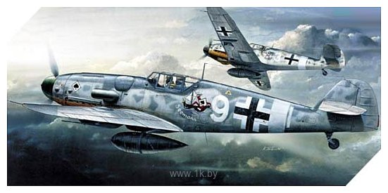 Фотографии Academy Messerschmitt Bf-109G-6 1/72 12467