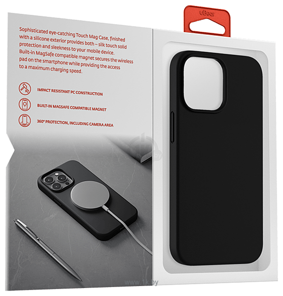 Фотографии uBear Touch Mag Case для iPhone 13 Pro Max (черный)