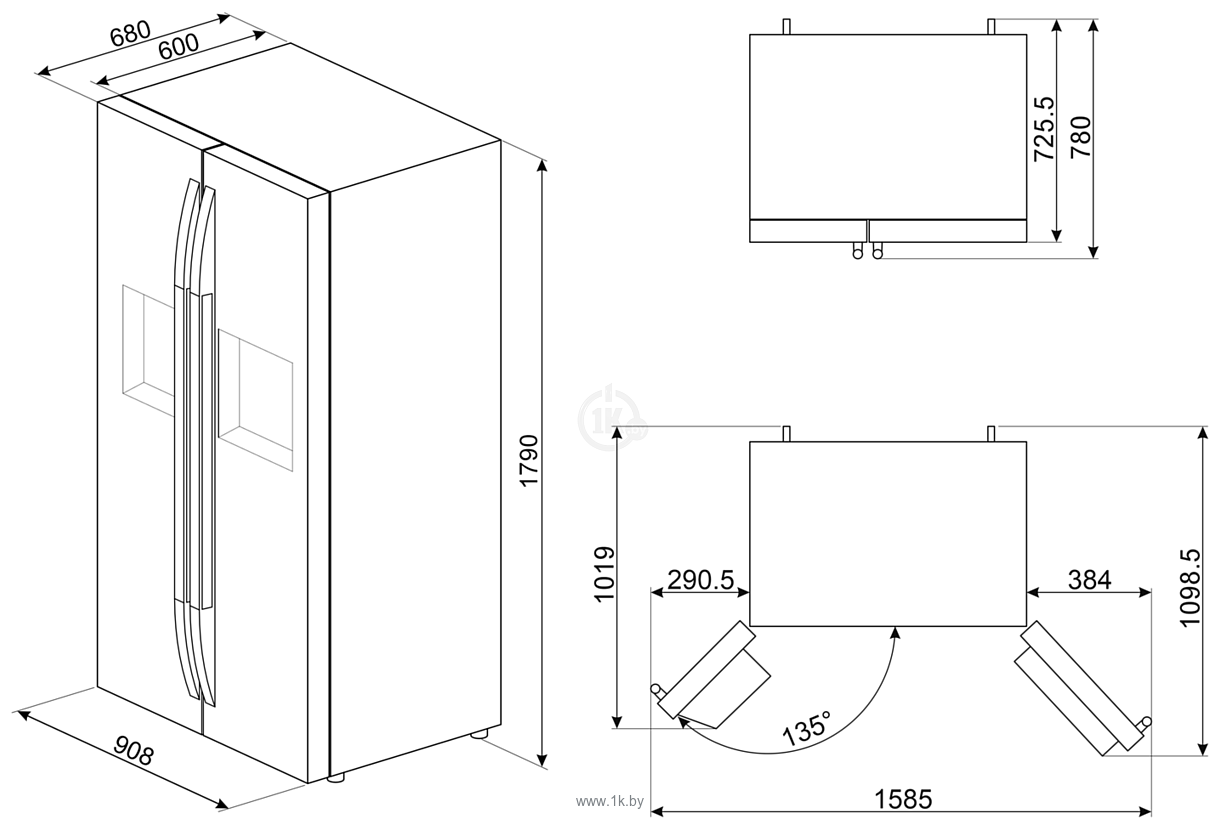 Фотографии Smeg SBS63XDF