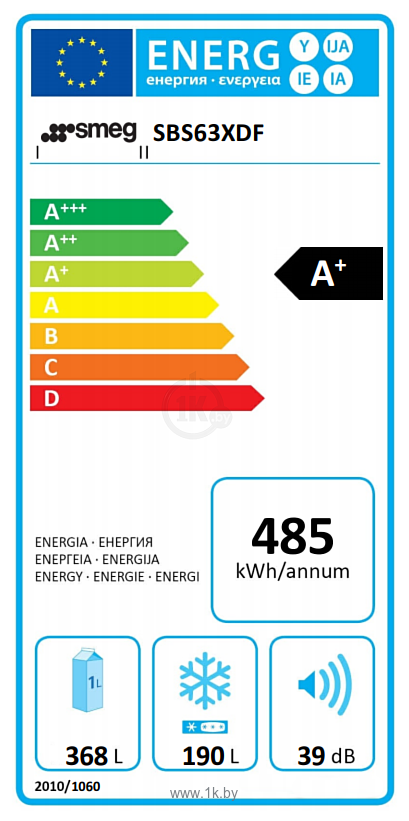 Фотографии Smeg SBS63XDF