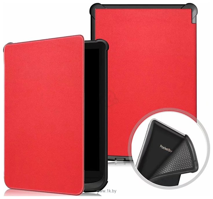 Фотографии JFK для PocketBook Touch HD 3/617/616/627/632/633/628/606/Colour/Touch Lux 4/Lux 3/Lux 5/Basic Lux 2/Basic 4 (красный)