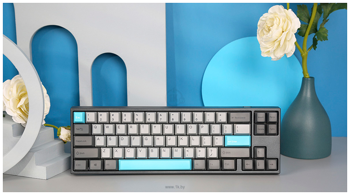 Фотографии Varmilo VD108 V2 Moonlight Cherry MX Silent Red (без кириллицы)