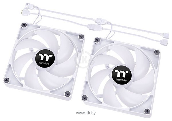 Фотографии Thermaltake CT120 ARGB Sync White 2-Fan Pack CL-F153-PL12SW-A