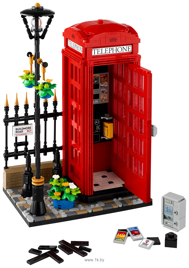 Фотографии LEGO Ideas 21347 Красная лондонская телефонная будка