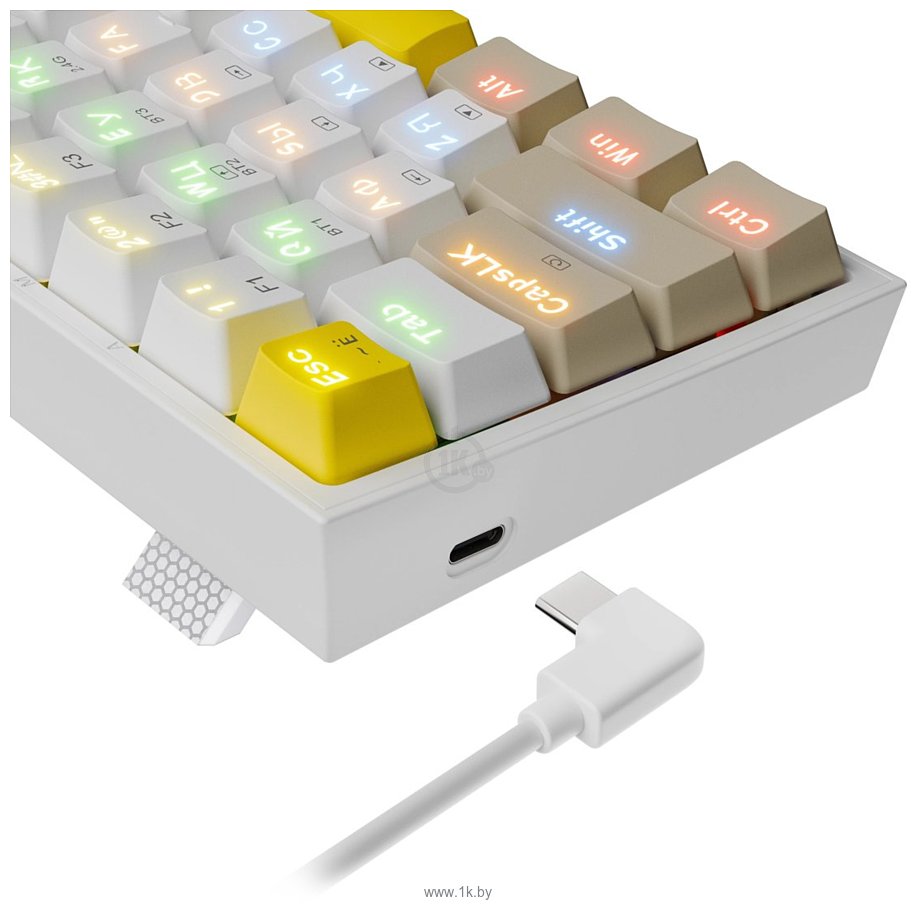 Фотографии Redragon Fizz Pro white/бежевый