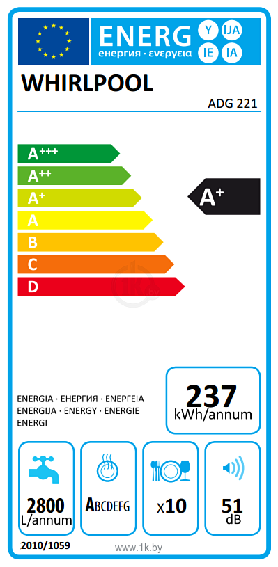 Фотографии Whirlpool ADG 221