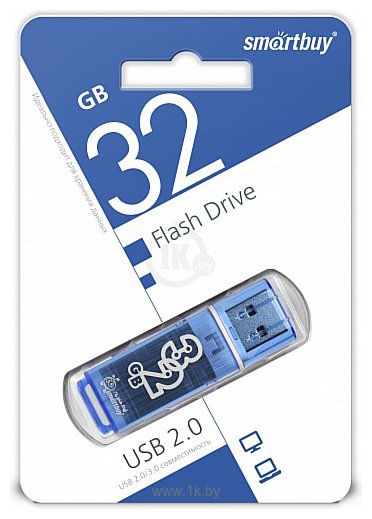 Фотографии SmartBuy Glossy Blue 32GB (SB32GBGS-B)