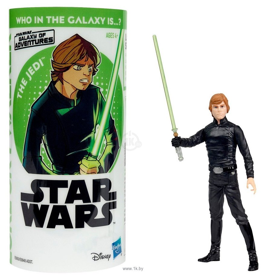 Фотографии Hasbro Star Wars Galaxy of Adventures Luke Skywalker E5650
