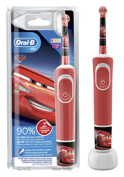 Фотографии Oral-B Kids Тачки D100.413.2K (80324459)