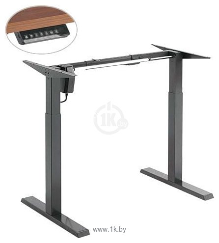 Фотографии ErgoSmart Electric Desk Compact (альпийский белый/черный)