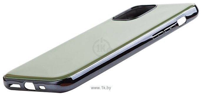 Фотографии EXPERTS Plating Tpu для Apple iPhone 11 (темно-зеленый)