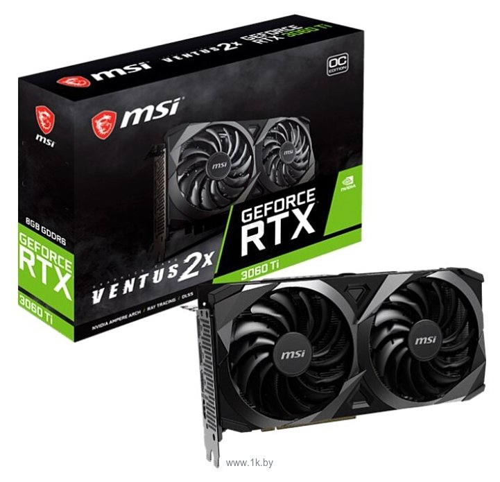 Фотографии MSI GeForce RTX 3060 Ti VENTUS 2X OC 8GB