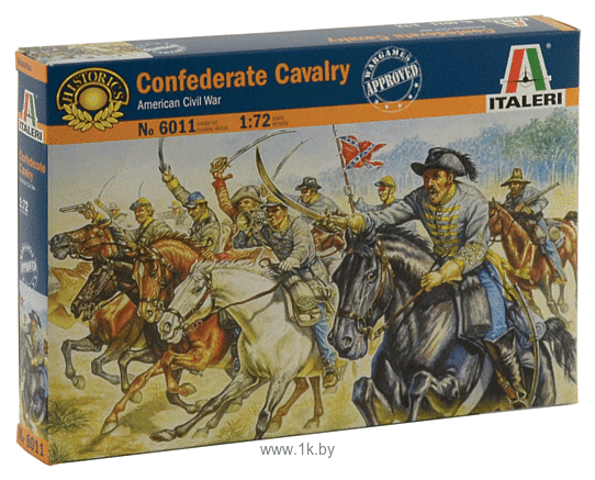 Фотографии Italeri 6011 Confederate Cavalry